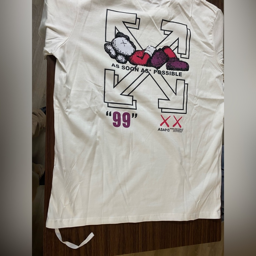 Off-White | Shirts | Offwhite X Kaws Xxl New | Poshmark